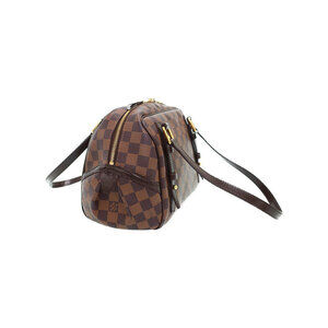 Louis Vuitton Rivington Damier Ebene Shoulder Brown Bag